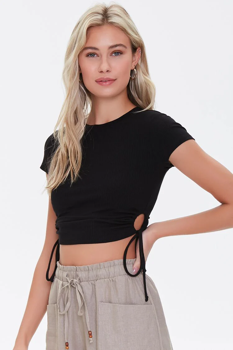 O-Ring Cropped Tee