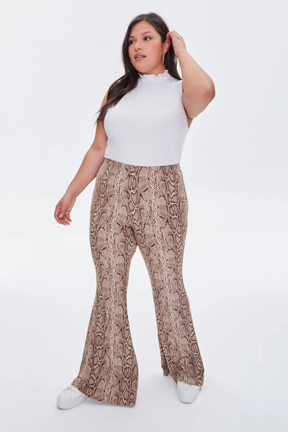 Plus Size Patterned Jordyn Pants