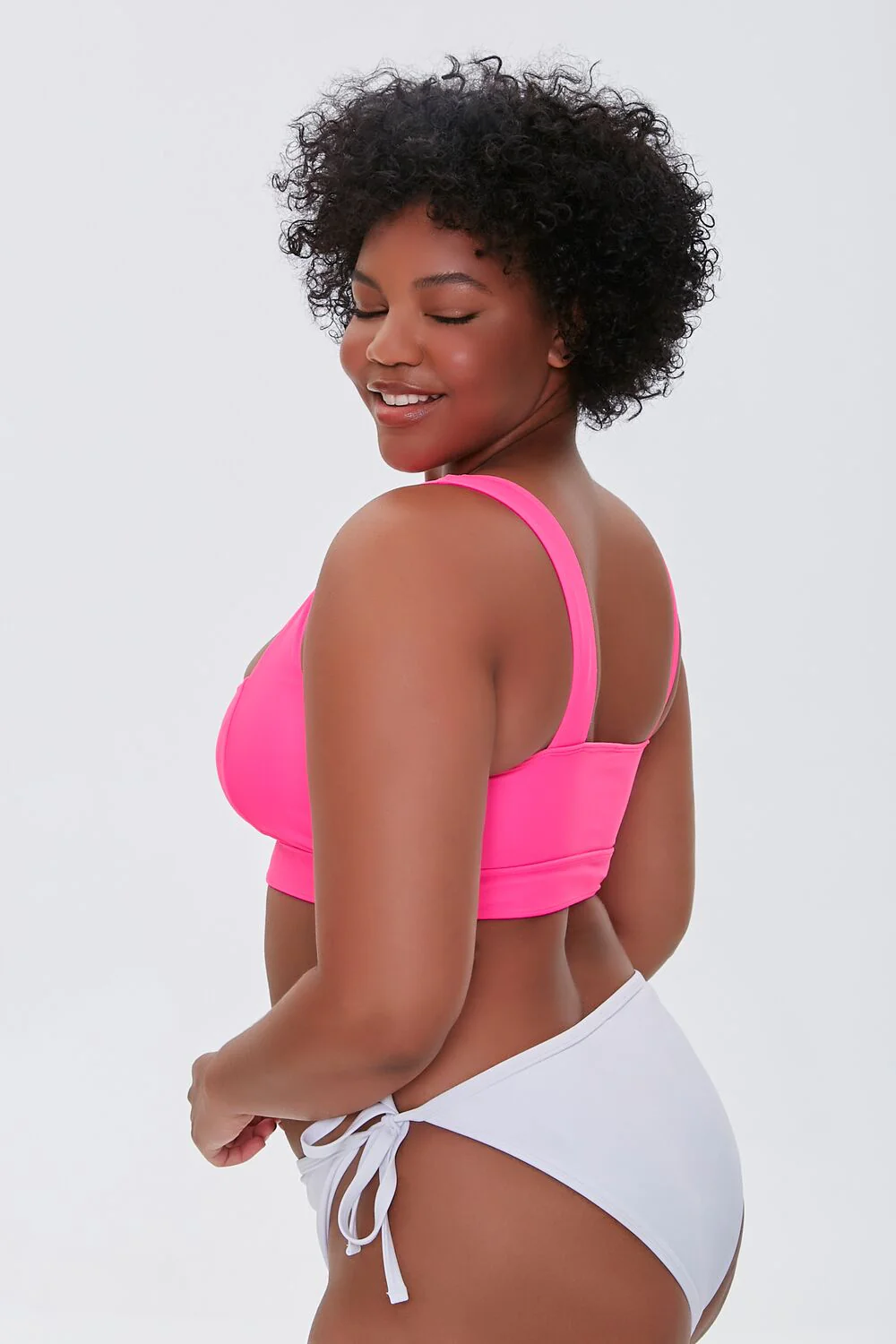 Plus Size Square-Neck Bikini Top - Image 2