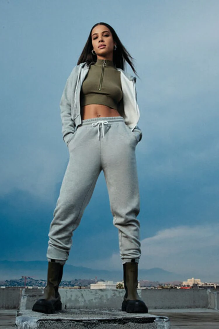 Basic Fleece Drawstring Joggers