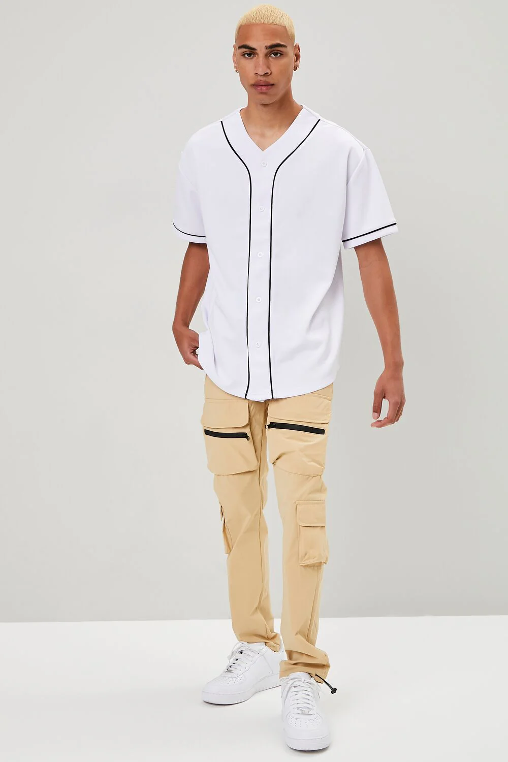 Drawstring Utility Cargo Joggers