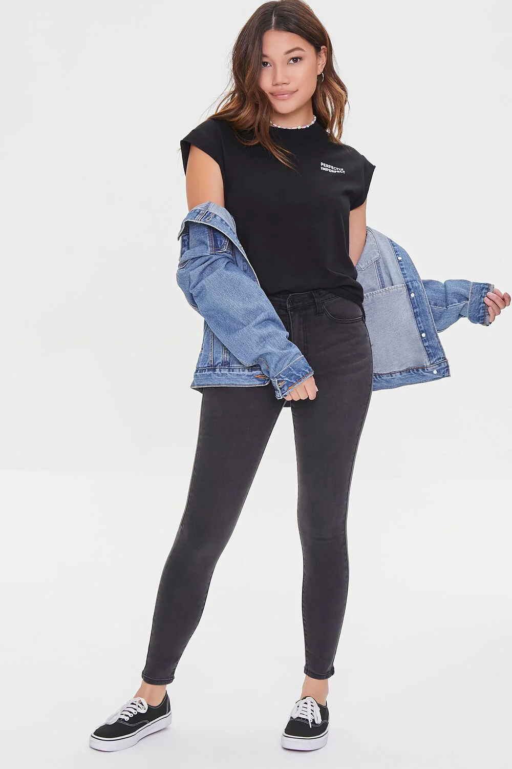 Mid-Rise Skinny Jeans