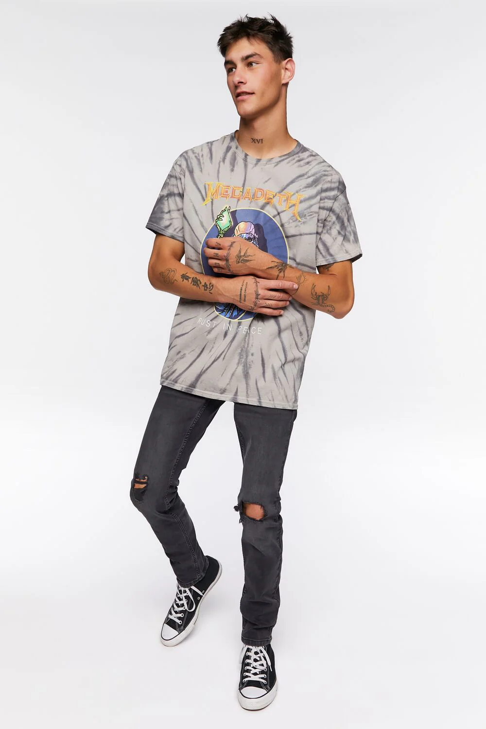 Premium Distressed Slim-Fit Jeans
