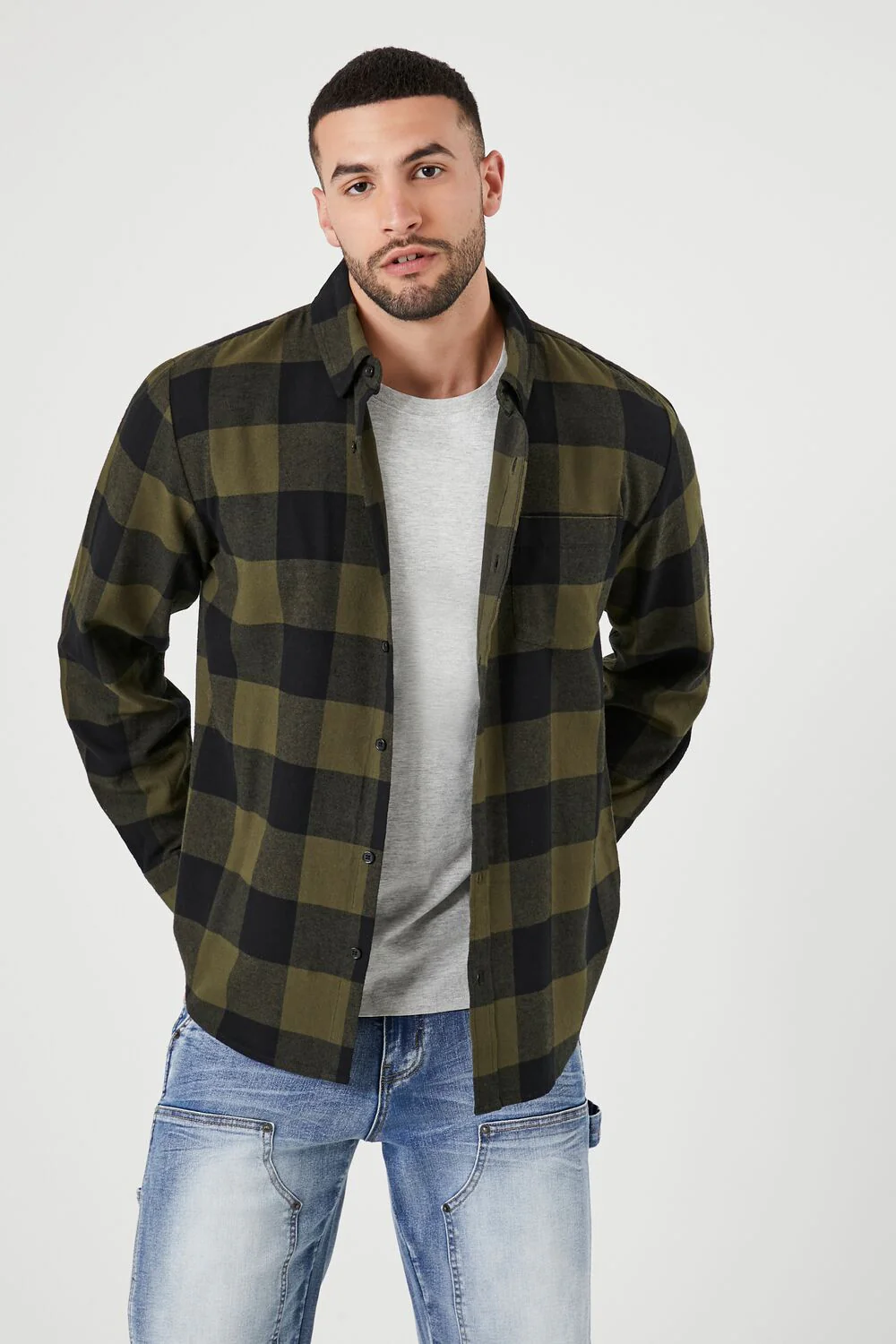 Plaid Flannel Shirt