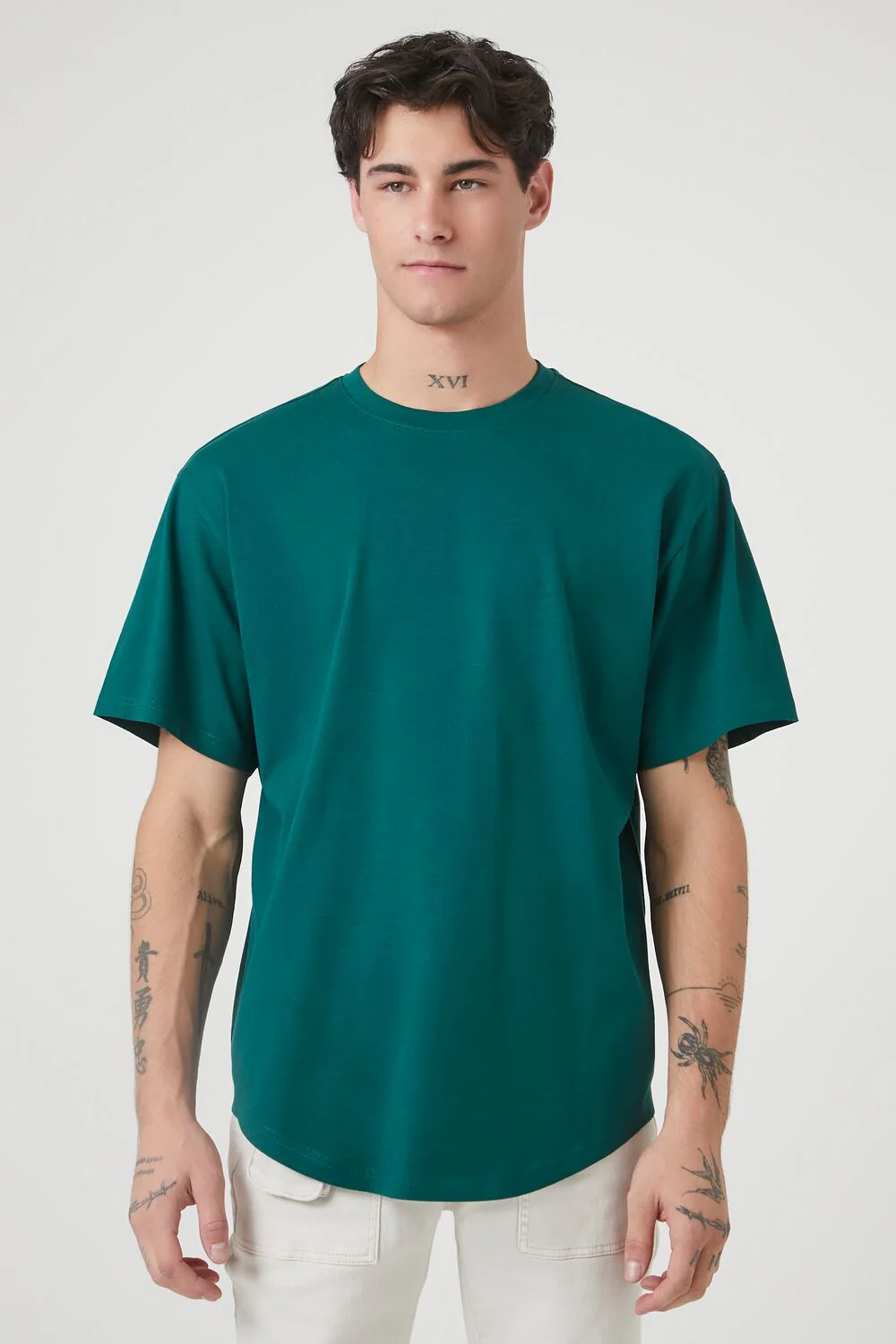 Scoop Cotton Crew Tee - Image 41
