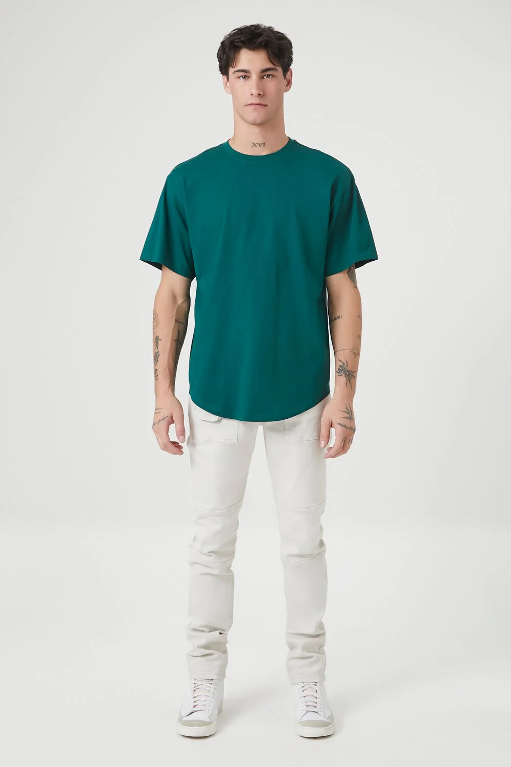 Scoop Cotton Crew Tee - Image 44