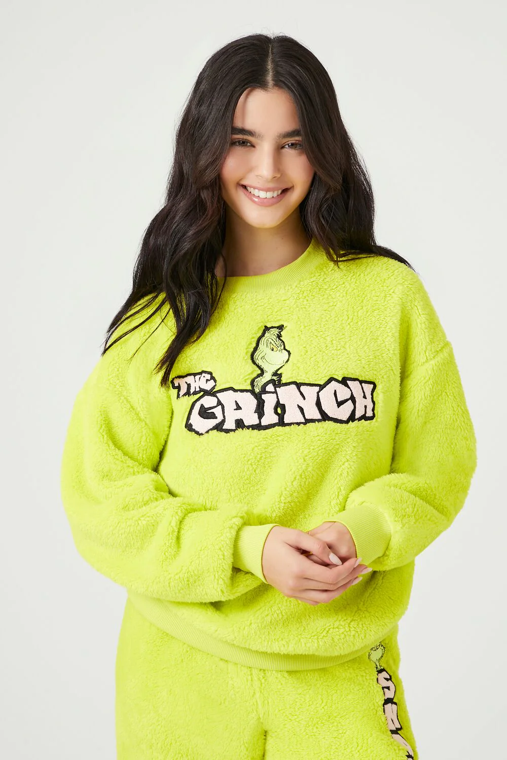 Fleece The Grinch Pullover