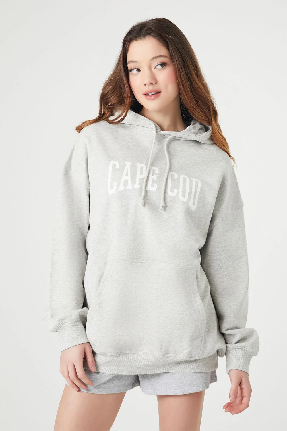 Oversized Cape Cod Graphic Hoodie