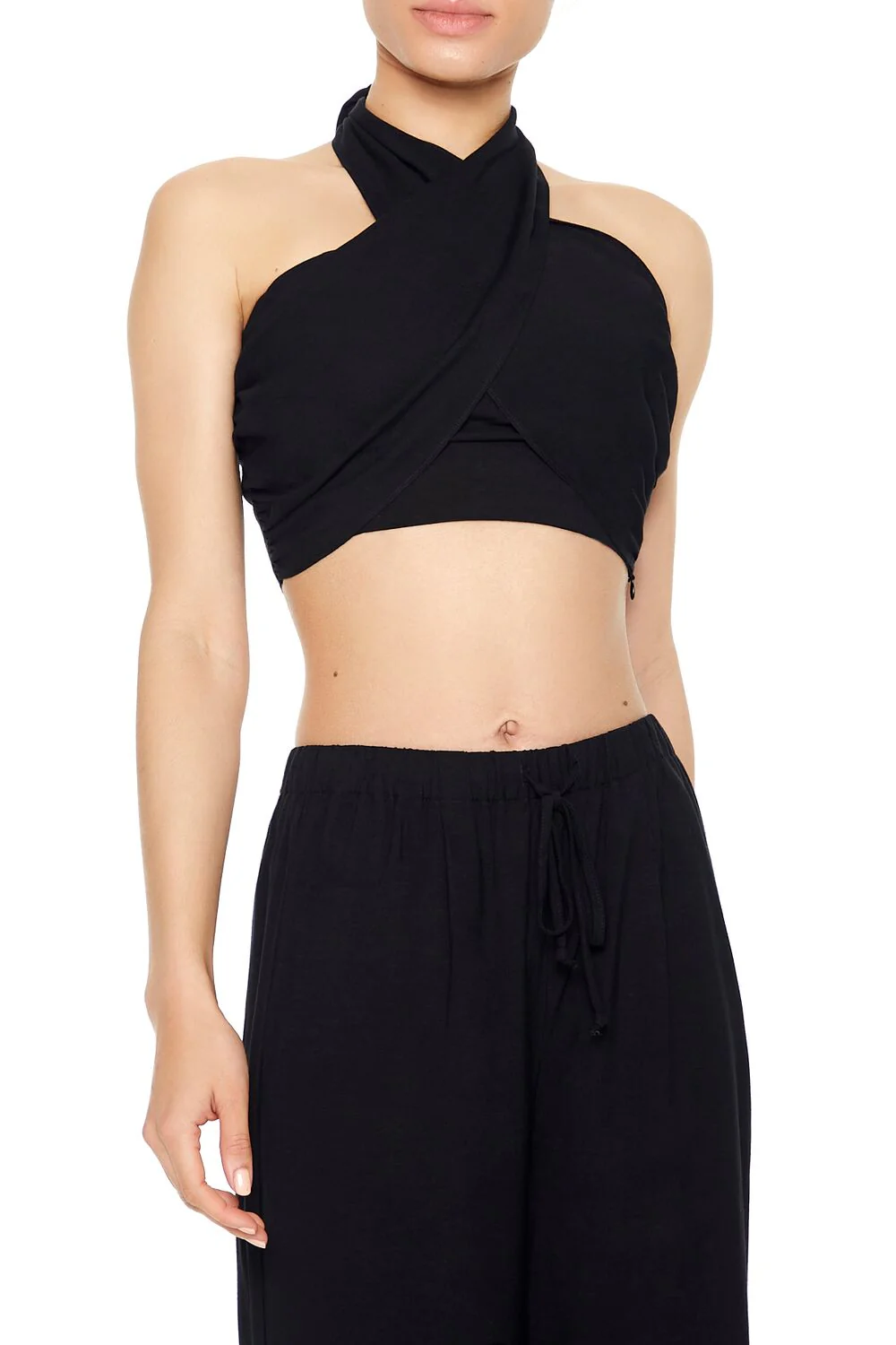 Crisscross Halter Top & Pants Set - Image 4