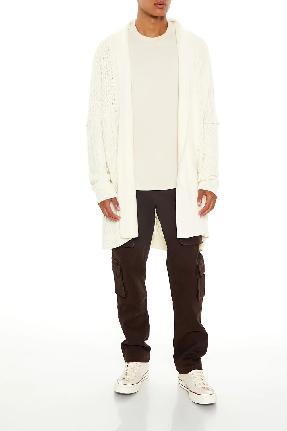 Fisherman Cardigan Sweater