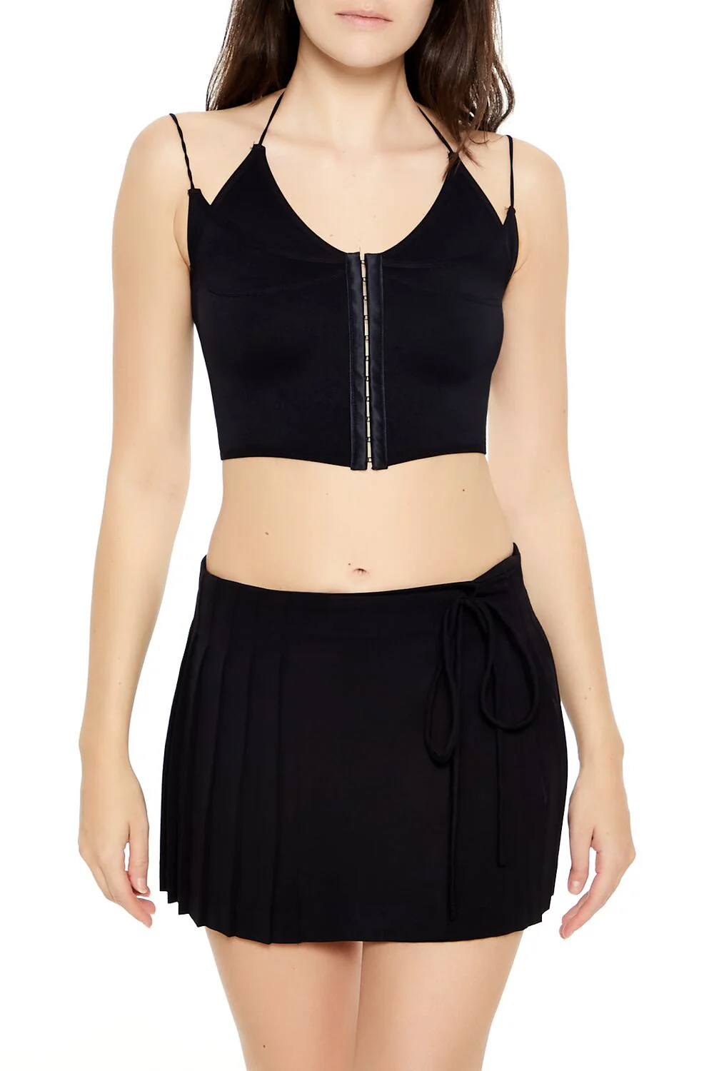 Seamless Halter Cropped Cami