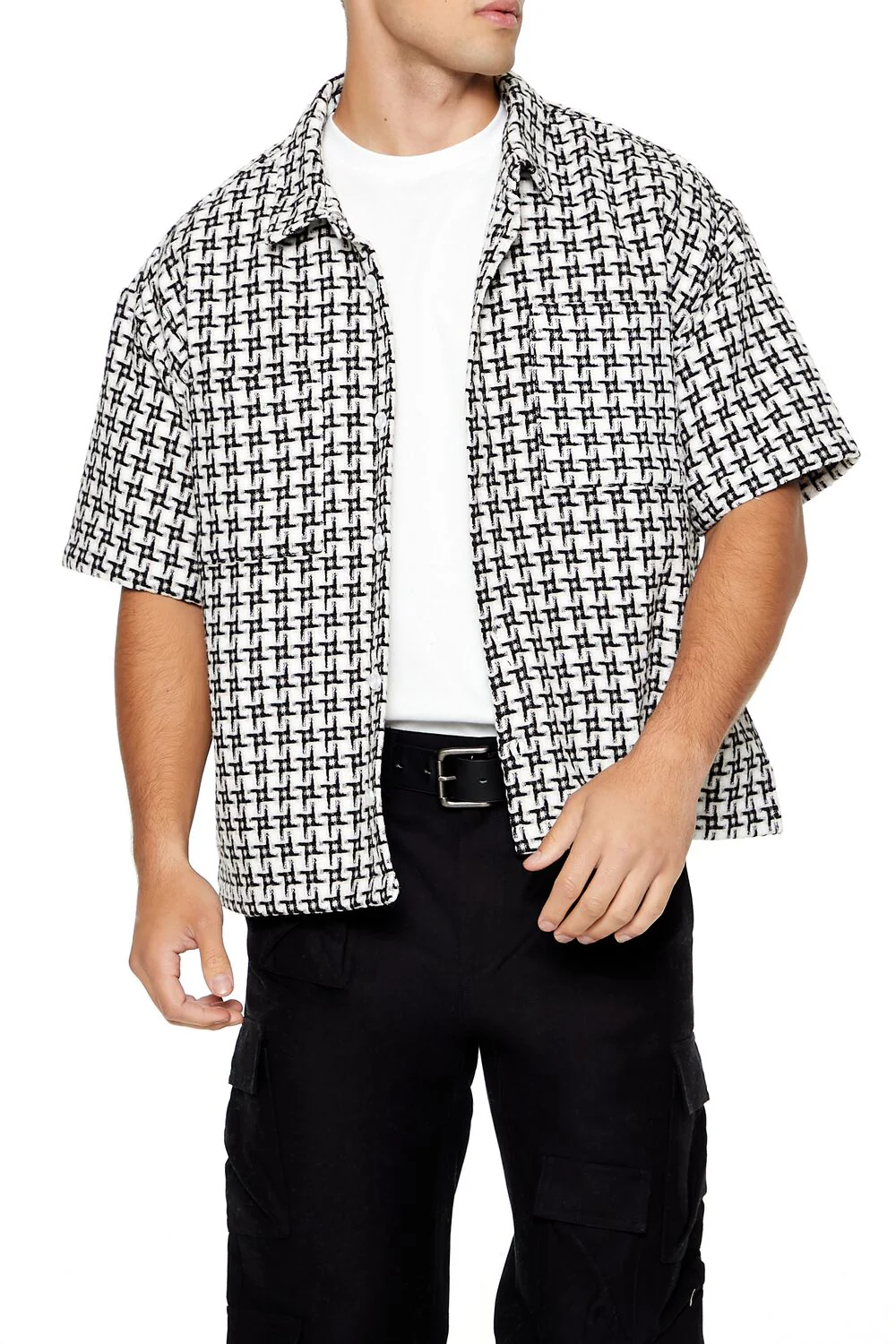 Textured Geo Shirt