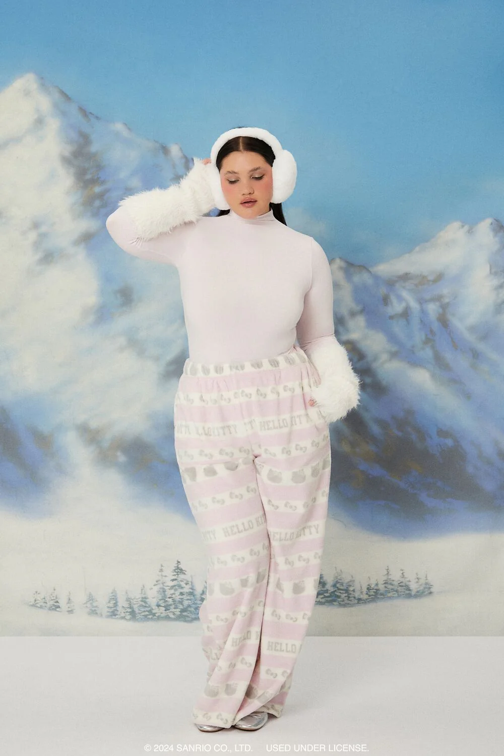 Plus Size Hello Kitty Pajama Pants