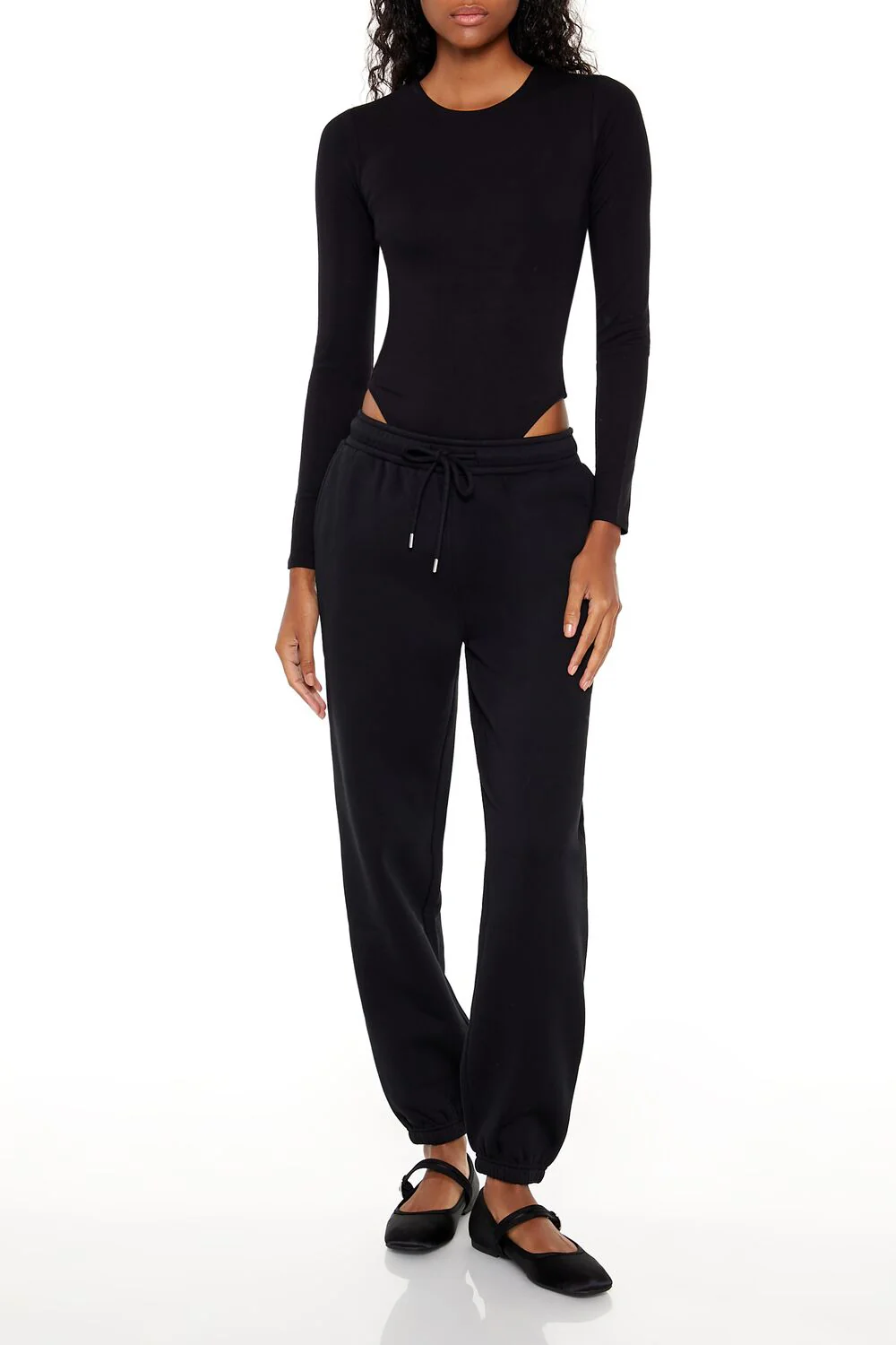 Fleece Drawstring Joggers