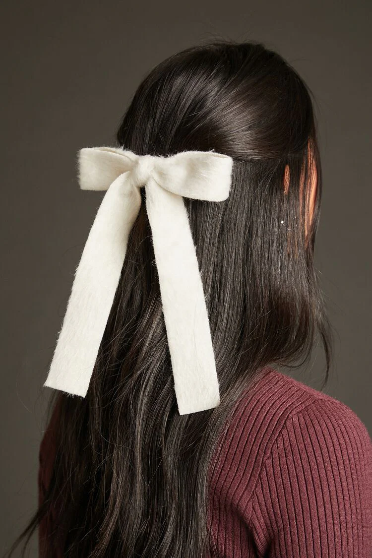 Oversized Bow Hair Barrette