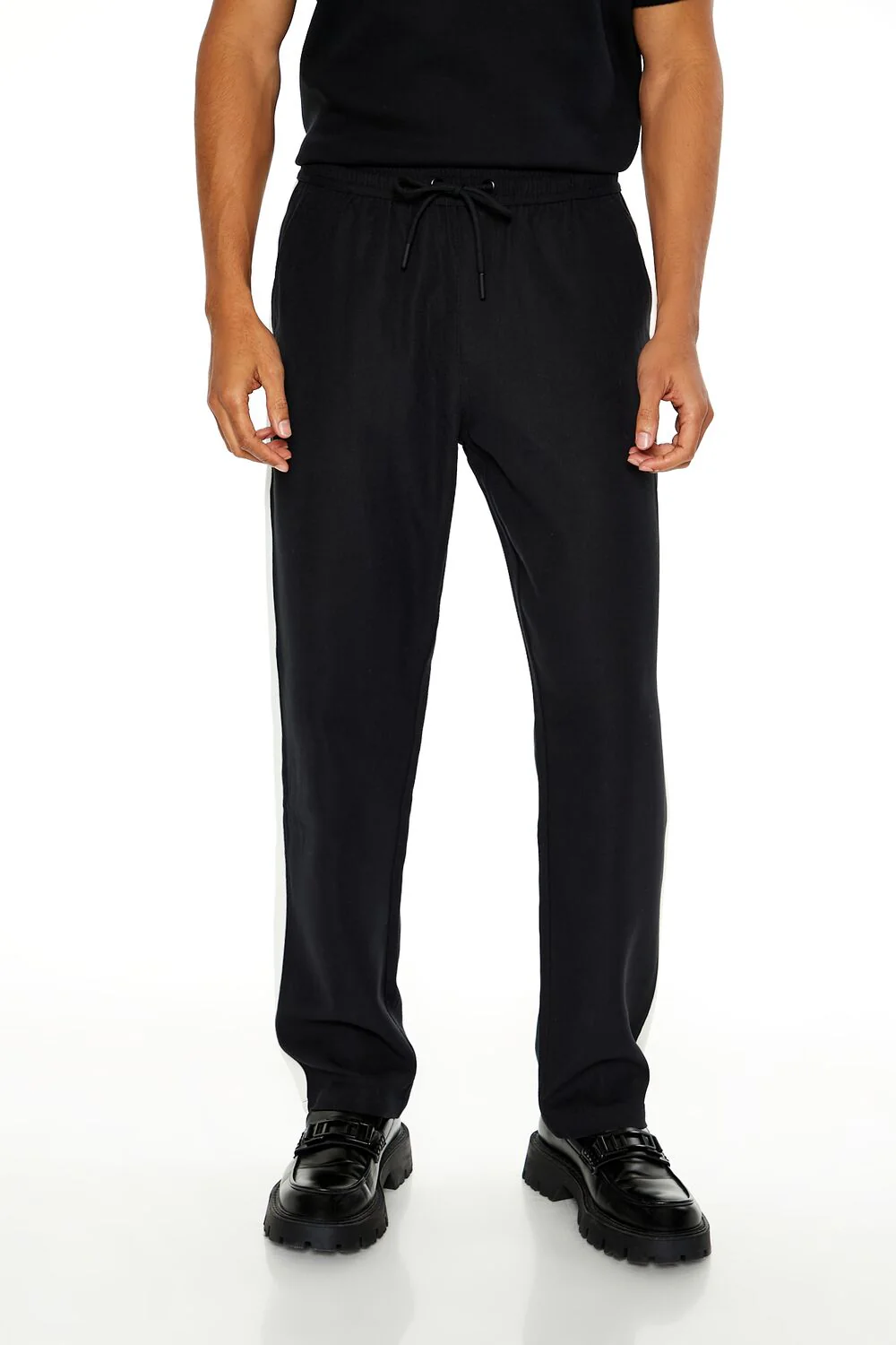 Striped Drawstring Pants - Image 7