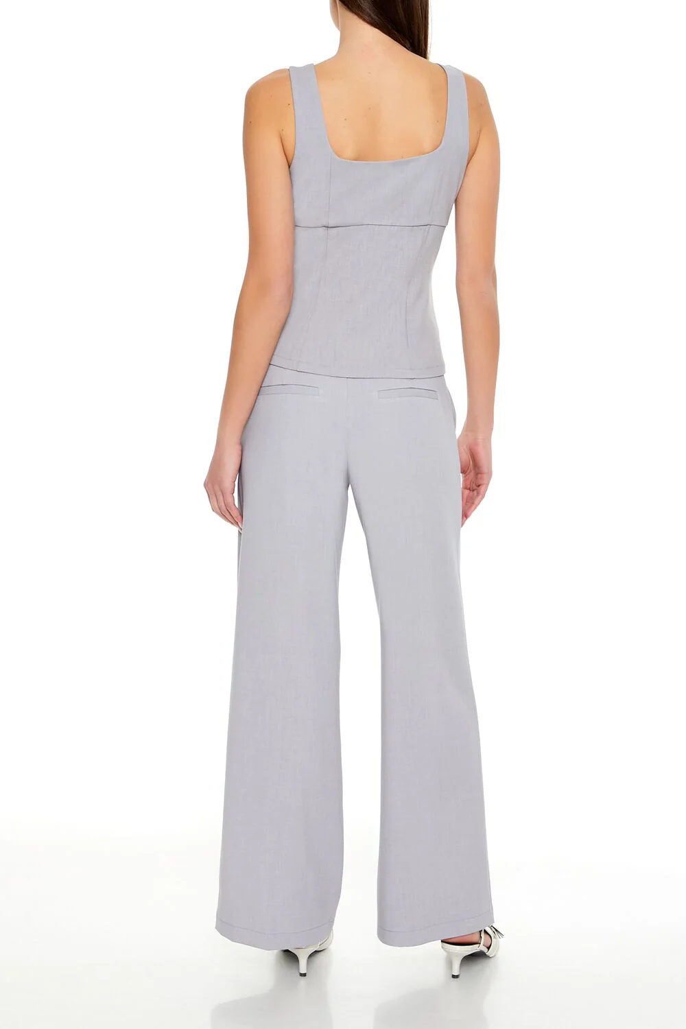 Belted Wide-Leg Pants - Image 4