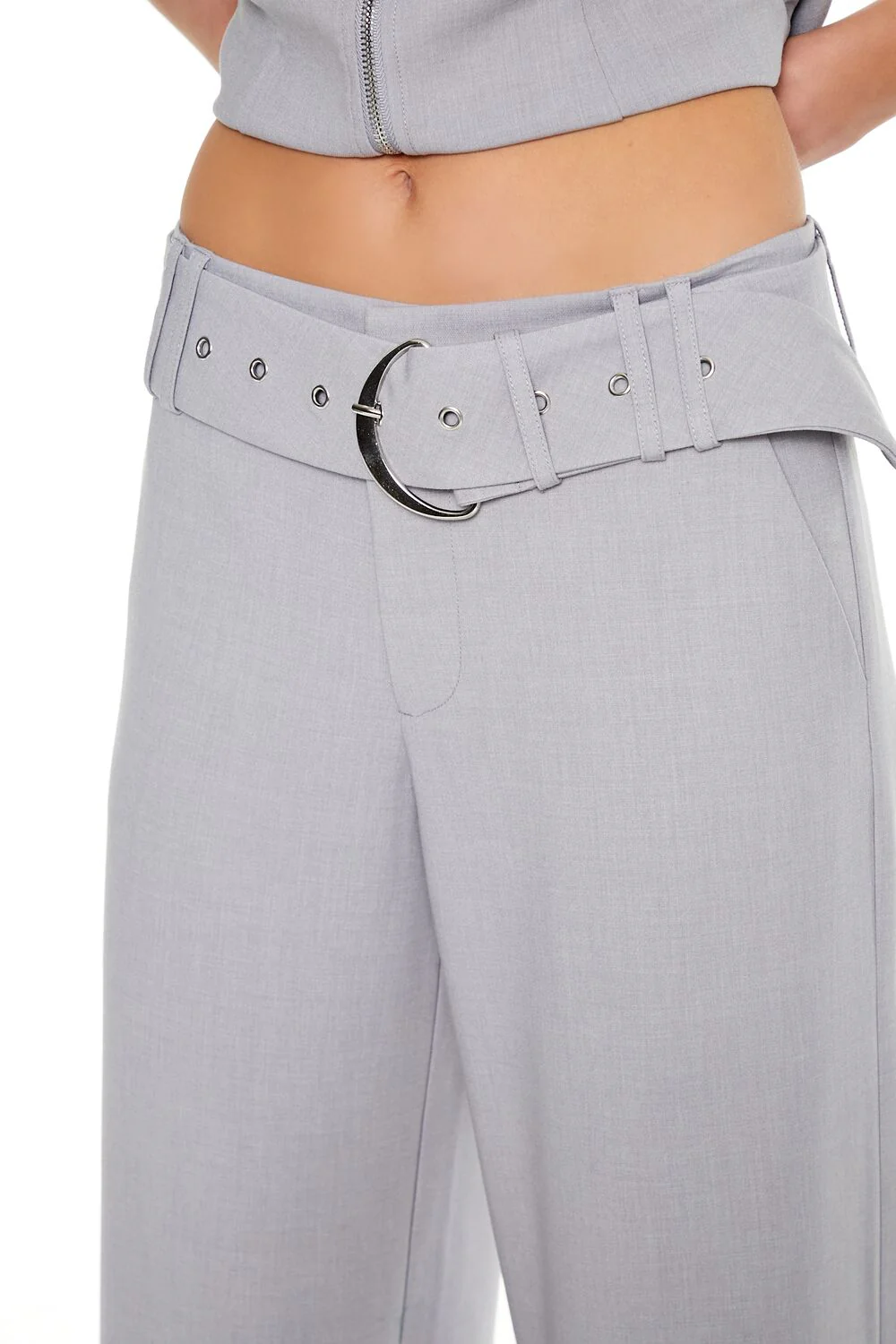 Belted Wide-Leg Pants - Image 5