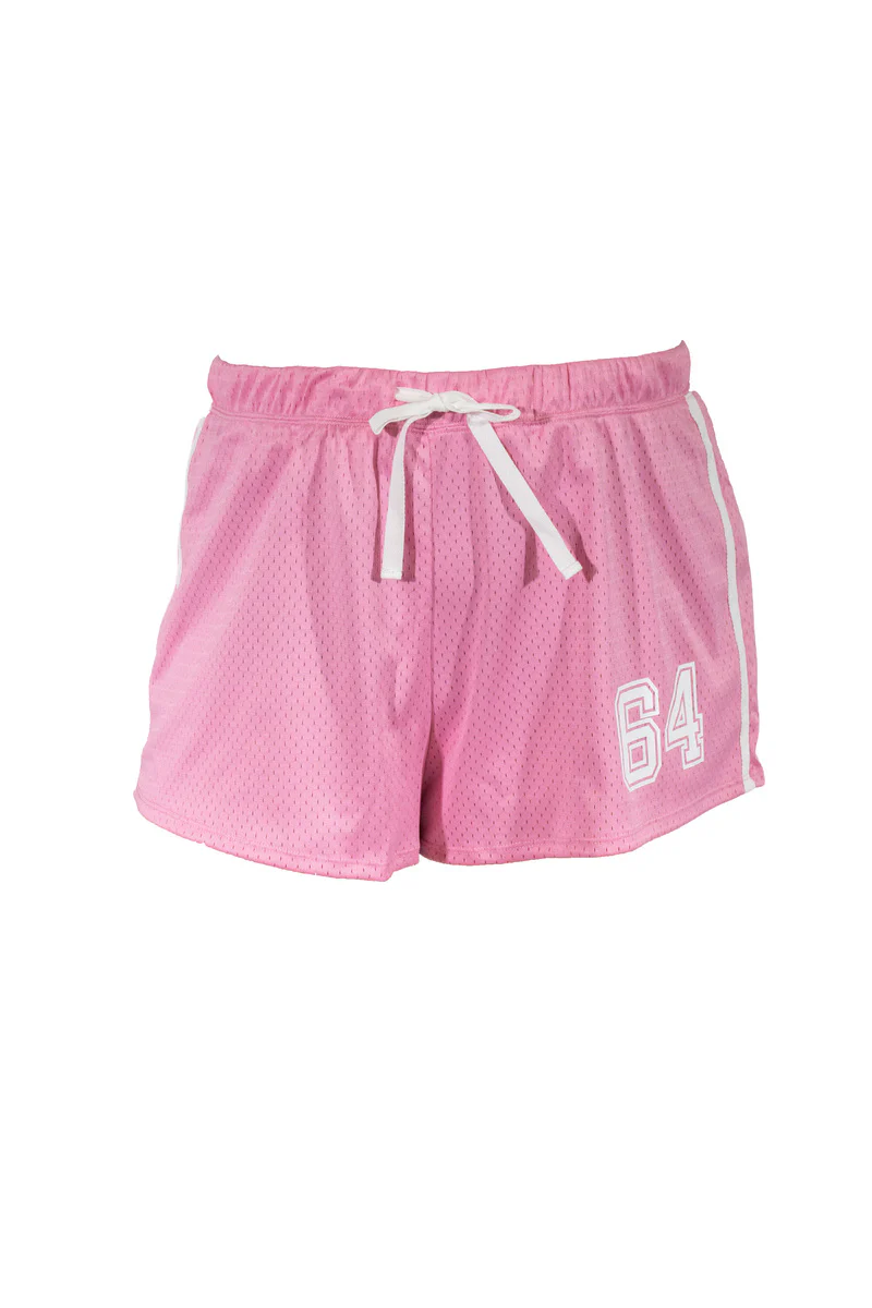 Plus Mesh Graphic Athletic Shorts - Image 2