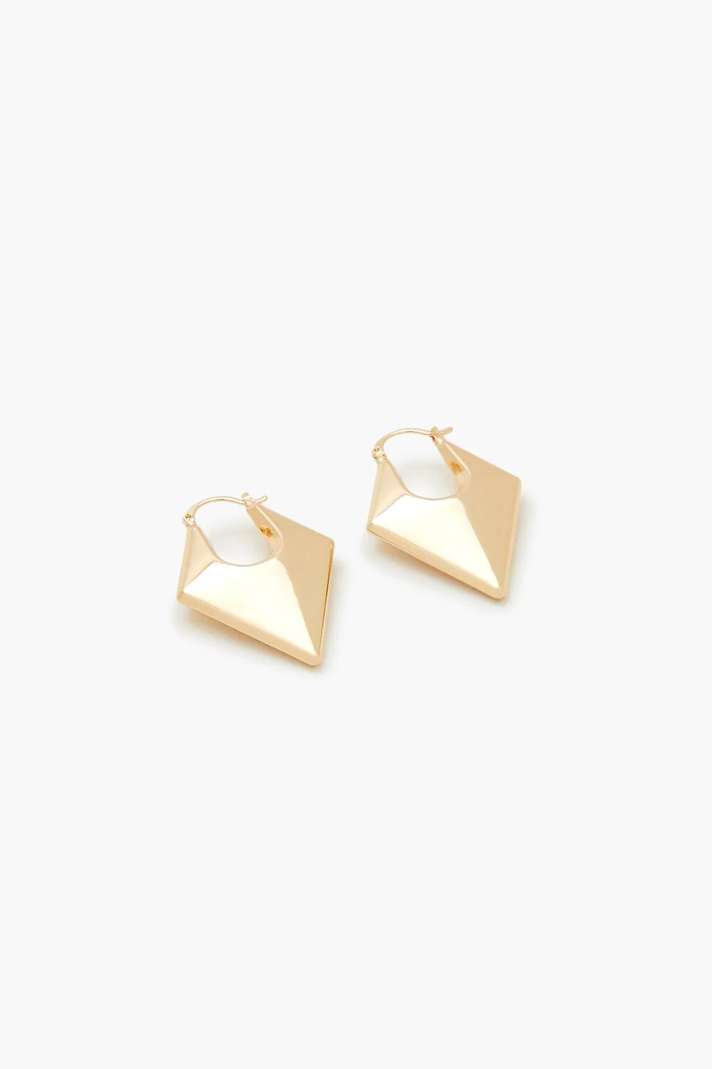 Geo Hoop Earrings - Image 2