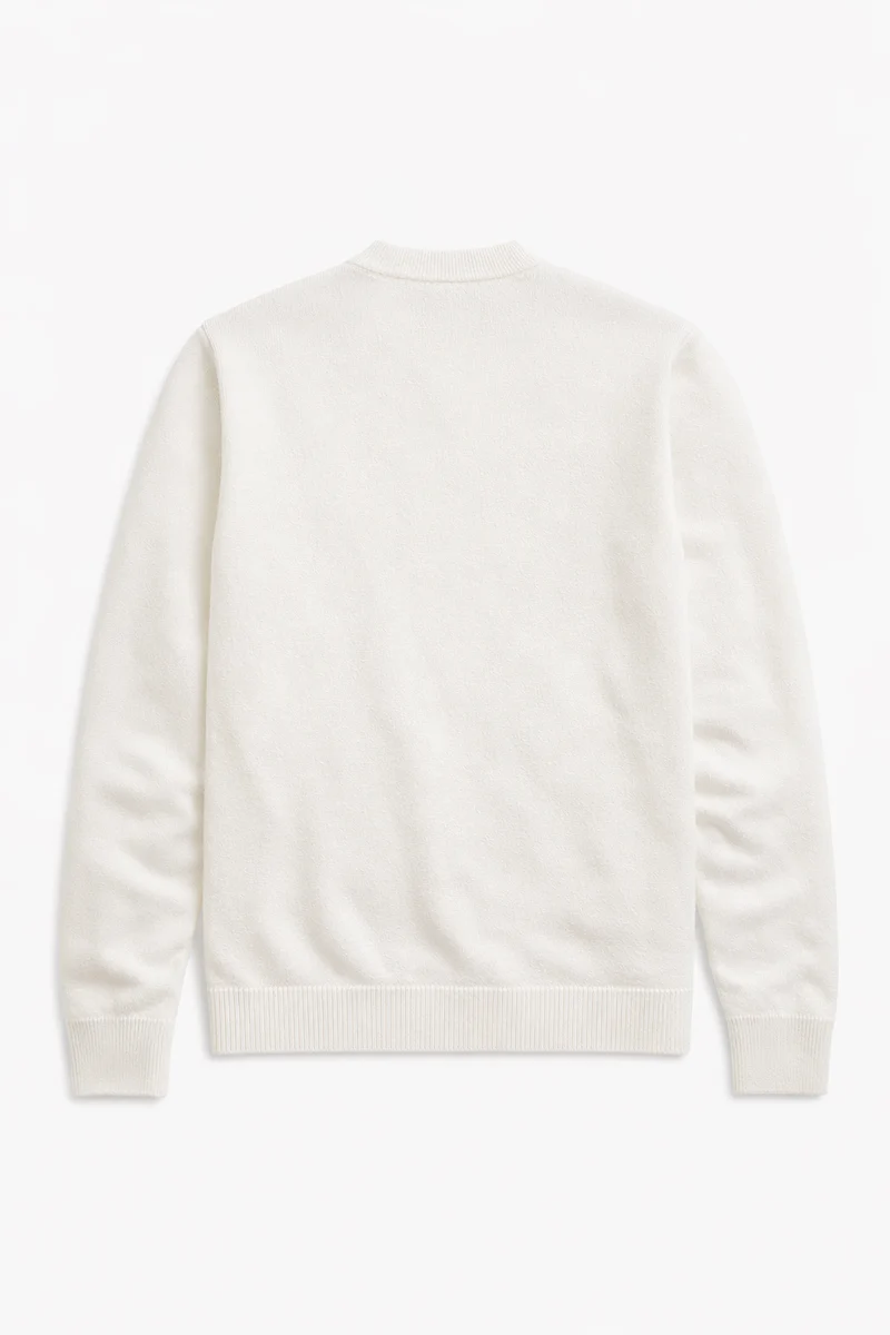 Long-Sleeve Henley Sweater - Image 4