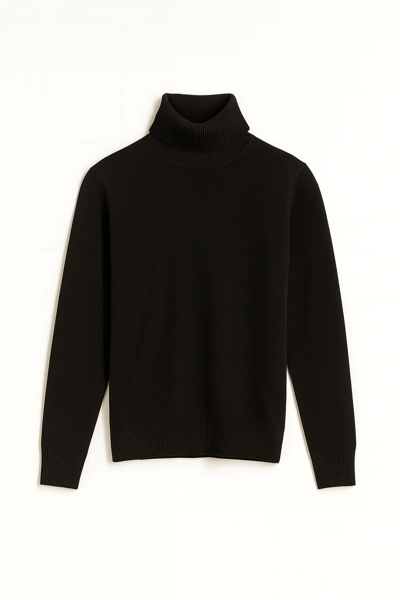 Long-Sleeve Turtleneck Sweater - Image 5