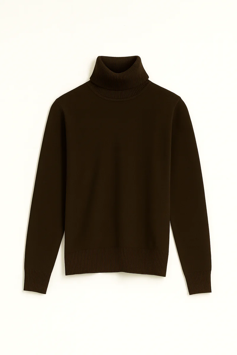Long-Sleeve Turtleneck Sweater - Image 7