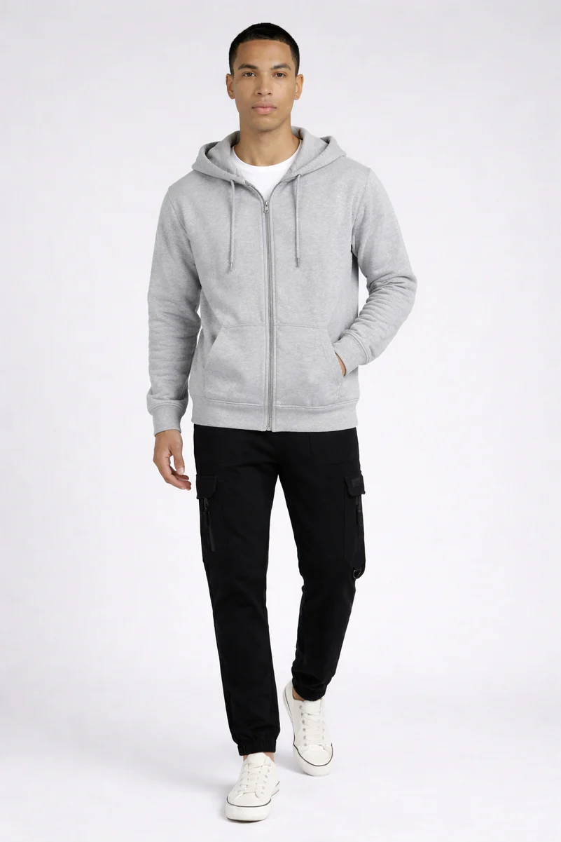 Fleece Full Zip Hoodie - Image 5