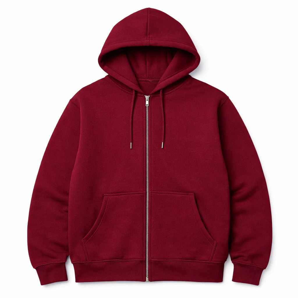 Fleece Full Zip Hoodie - Image 8