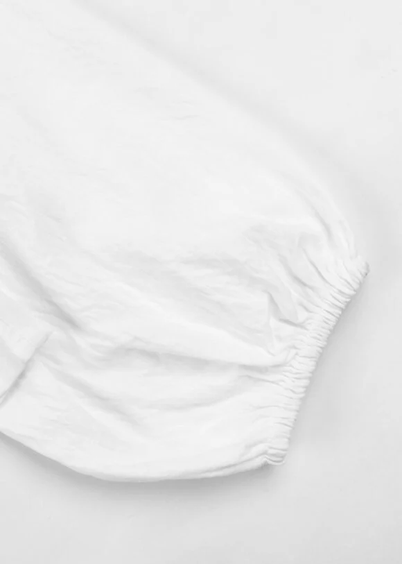 Tie Front Ruffle Blouse - Image 11