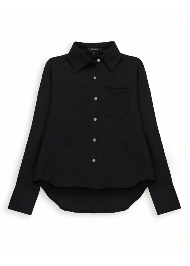 Lightweight Long Sleeve Shirt With Matching Shorts - Image 12