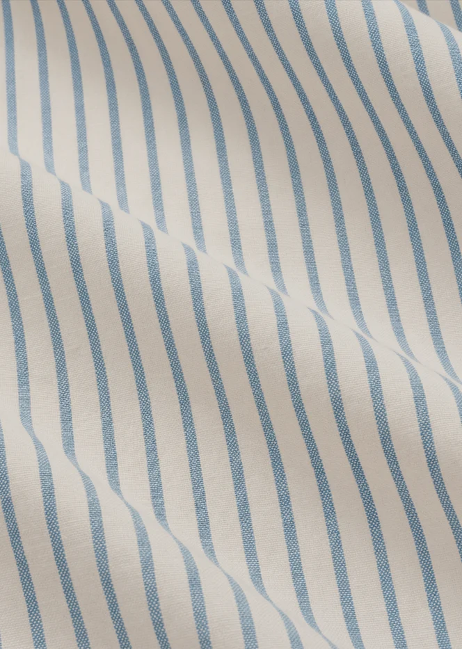 Striped Long Sleeve Shirt and Wide Leg Pants Set - Image 15