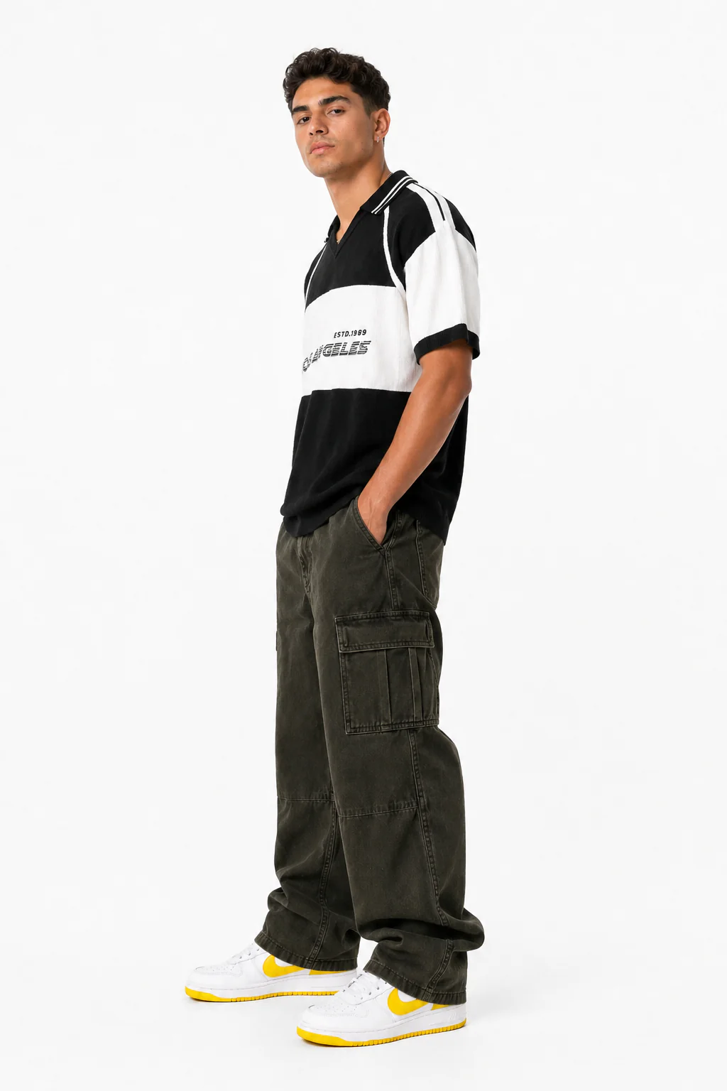 Los Angeles Knit Collared Shirt - Image 2