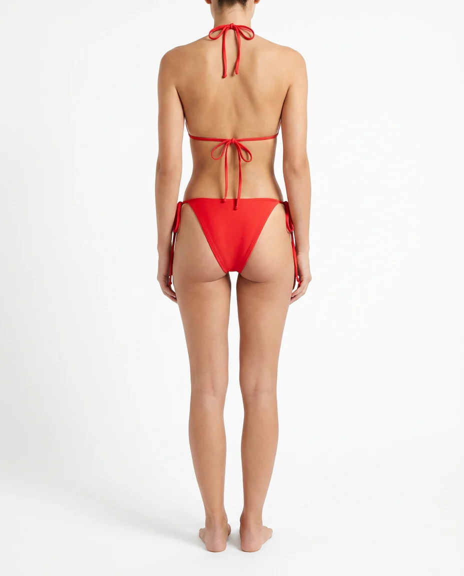 Triangle Bikini and Lace Skirt Set - Image 15