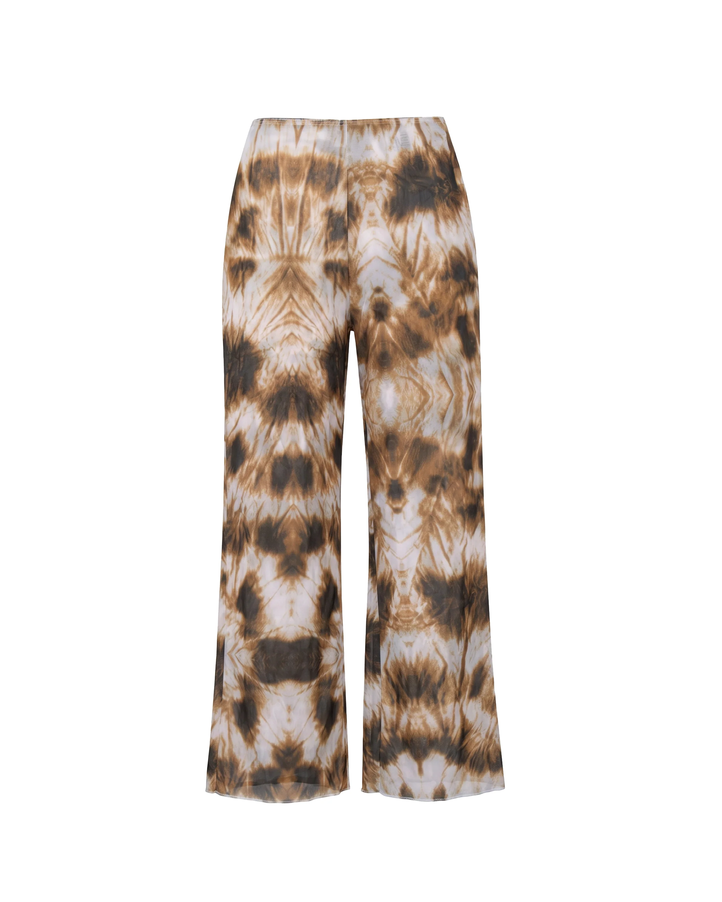 Printed Triangle Bikini and Cover Up Pant Set - Image 6