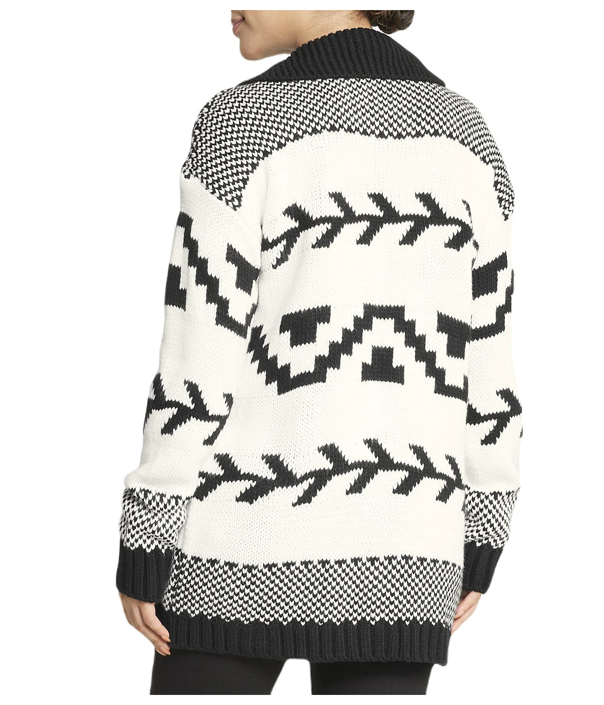 Belted Nordic Cardigan - Image 2