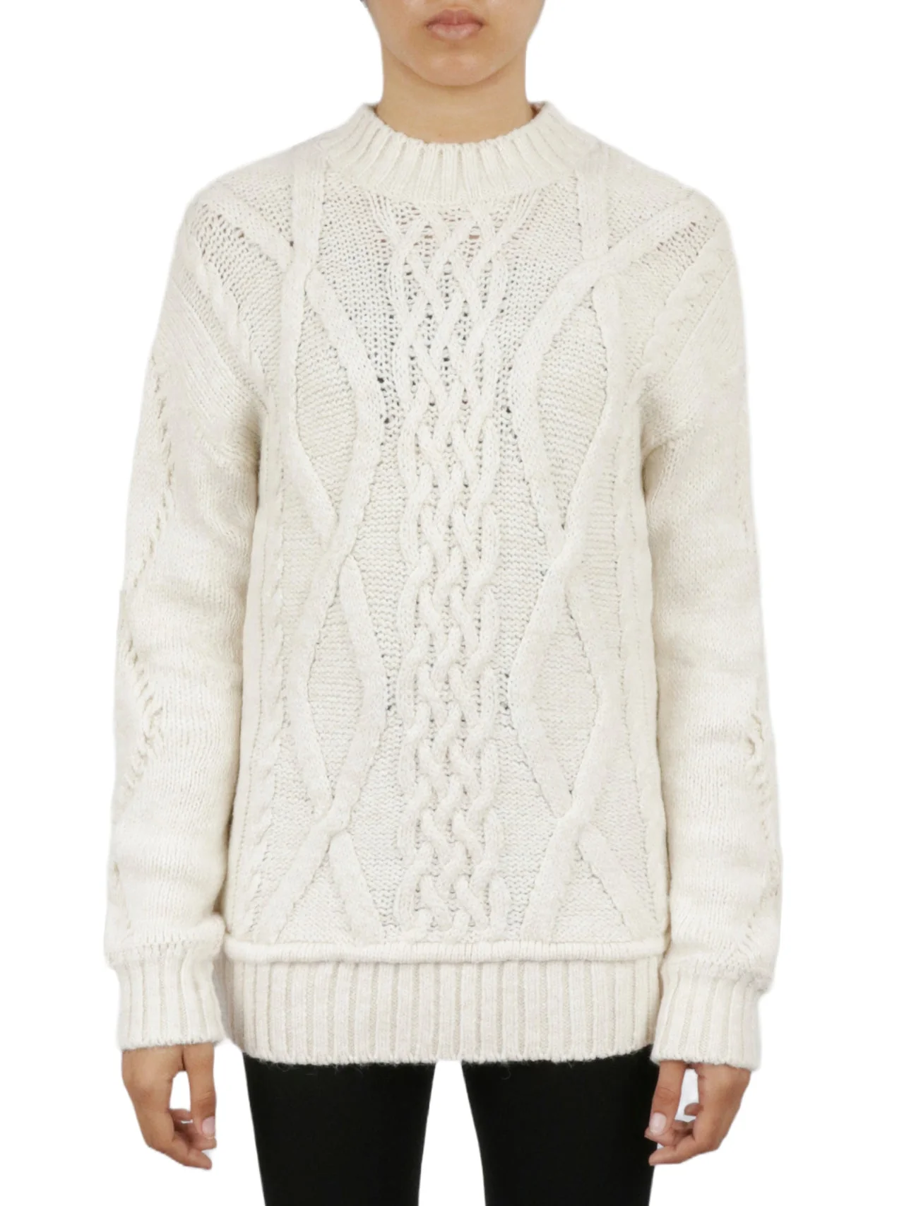 Cable Pullover Sweater - Image 7