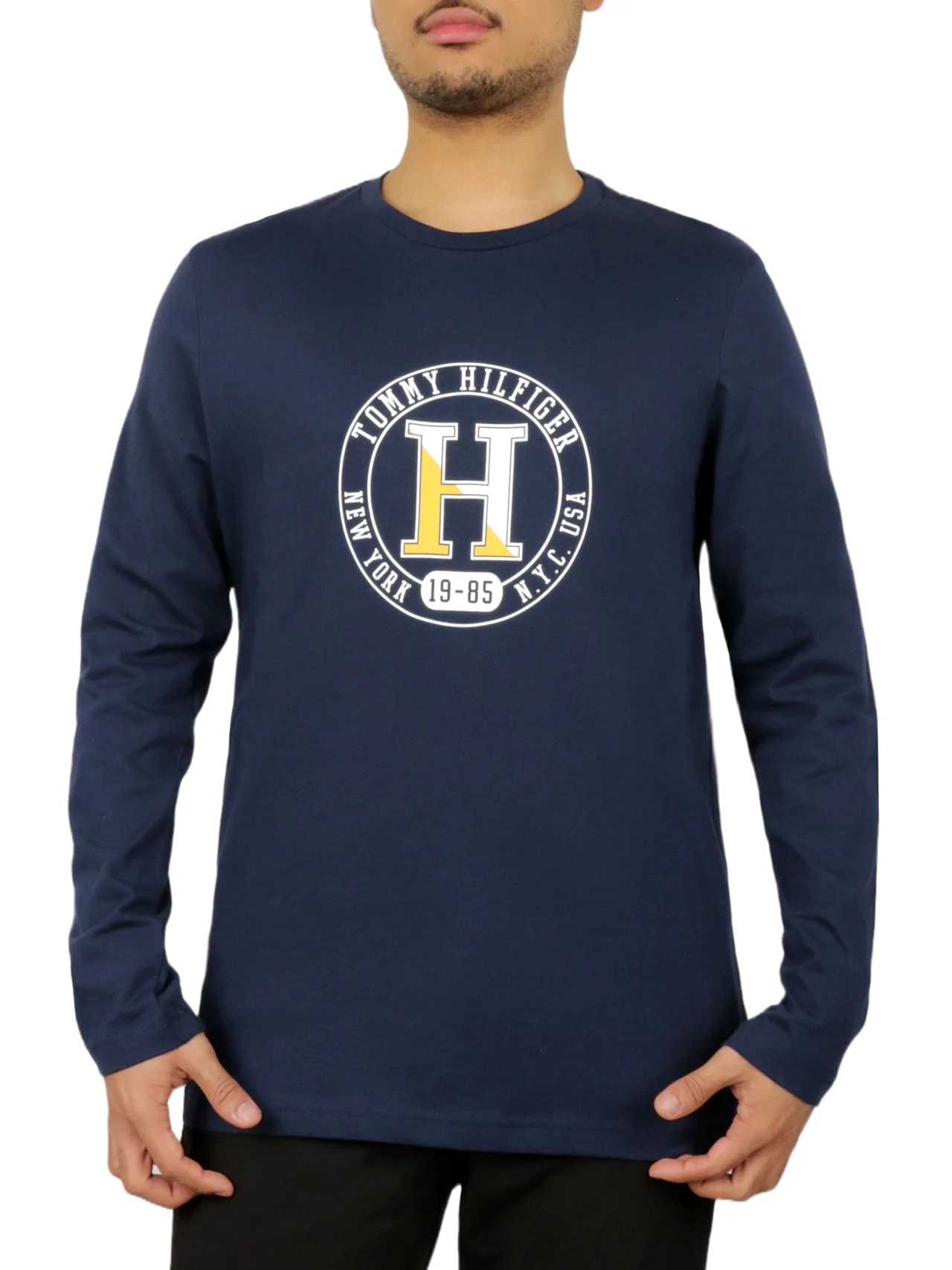 Long Sleeve Cotton Crew Neck