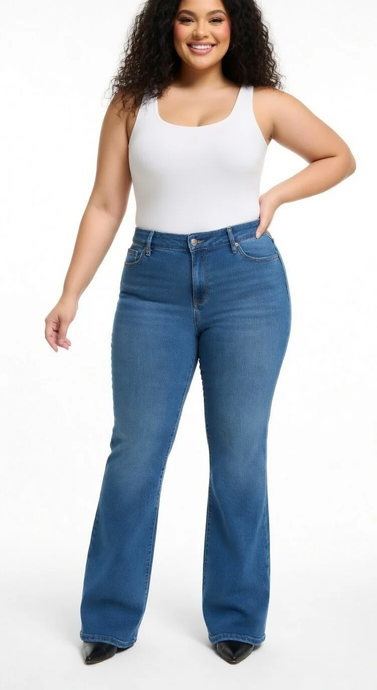Plus Bootcut Jeans