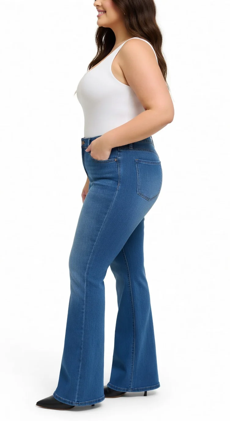 Plus Bootcut Jeans - Image 2