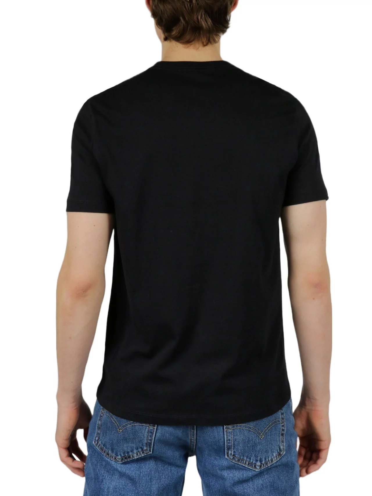 Short Sleeves Gold/Silver Metallic Monogram Tee - Image 6