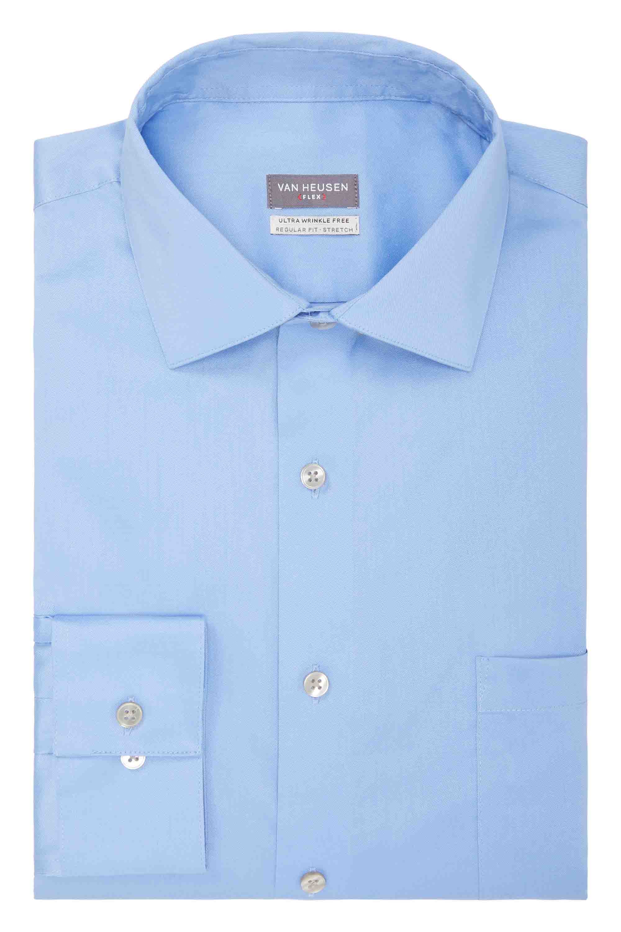 Van Heusen Regular Fit Ultra Wrinkle Free Stretch FLEX Solid - Image 6